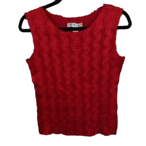 Red Rafael  Sleeveless blouse/top sz. S